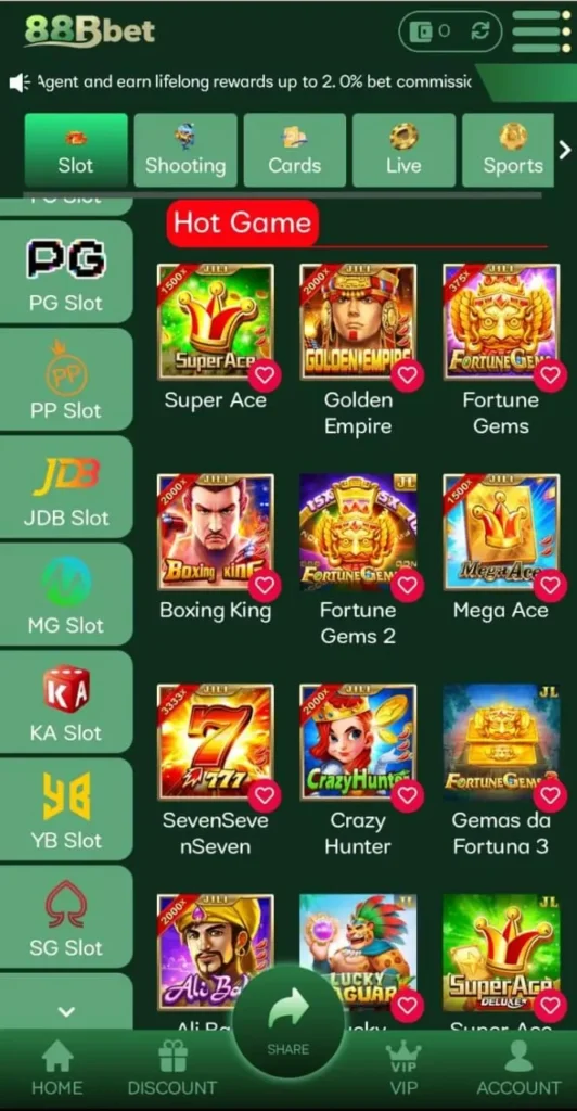 88Bbet game interface